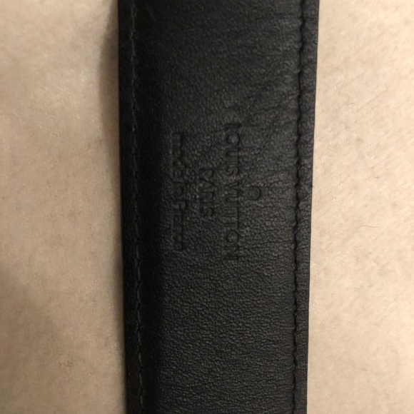 Authentic Louis Vuitton Damier Print men’s belt - Picture 8 of 11